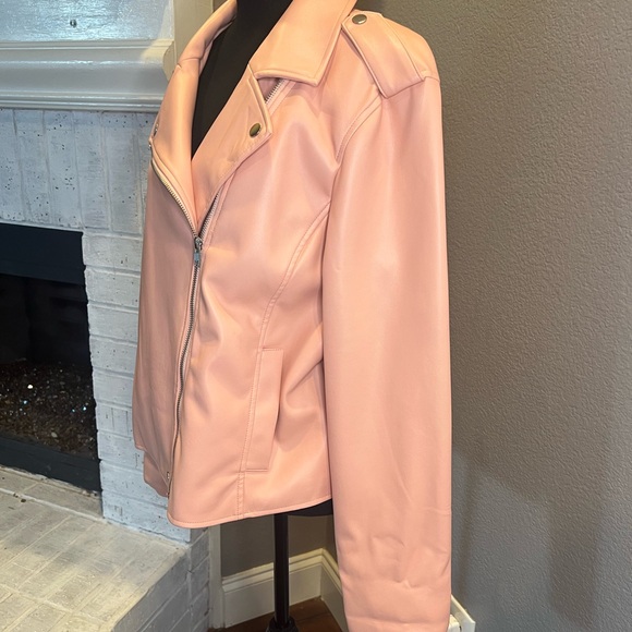 INC Vegan Motto Pink XL Jacket - Picture 7 of 7